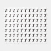 Couverture Polaire Illustration de base de la race chinoise Crested T (Devant (Horizontal))