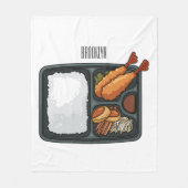 Couverture Polaire Illustration de Bento (Devant)