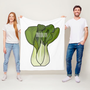 Couverture Polaire Illustration de Bok choy