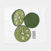 Couverture Polaire Illustration de chaux Kaffir (Devant (Horizontal))