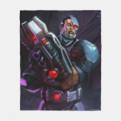 Couverture Polaire Illustration de Cyborg en crise infinie (Devant)