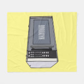 Couverture Polaire Illustration de dessin sur micro-ondes (Devant (Horizontal))