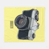 Couverture Polaire Illustration de la caméra (Devant (Horizontal))