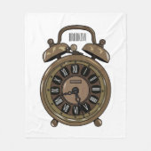 Couverture Polaire Illustration de l'horloge d'alarme (Devant)