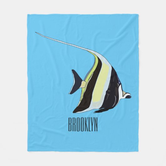 Couverture Polaire Illustration de l'idole mauresque (Devant)