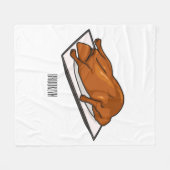 Couverture Polaire Illustration de Peking duck (Devant (Horizontal))