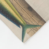 Couverture Polaire Illustration de poissons de Mahi-Mahi (Coin)