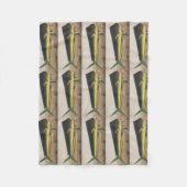 Couverture Polaire Illustration de poissons de Mahi-Mahi (Devant)