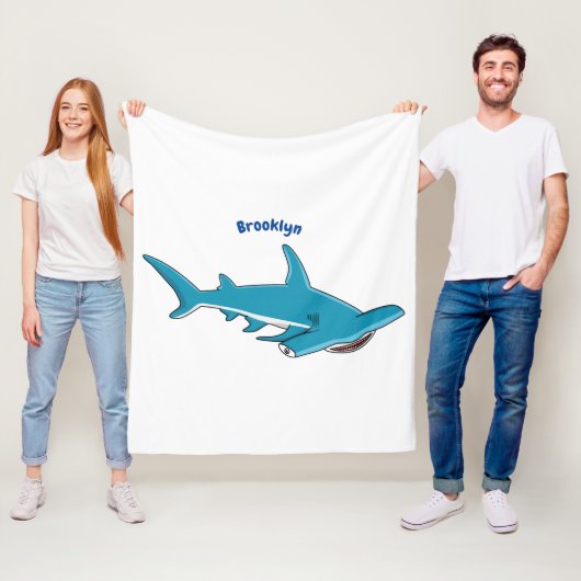 Couverture Polaire Illustration de requin marteau (En situation)