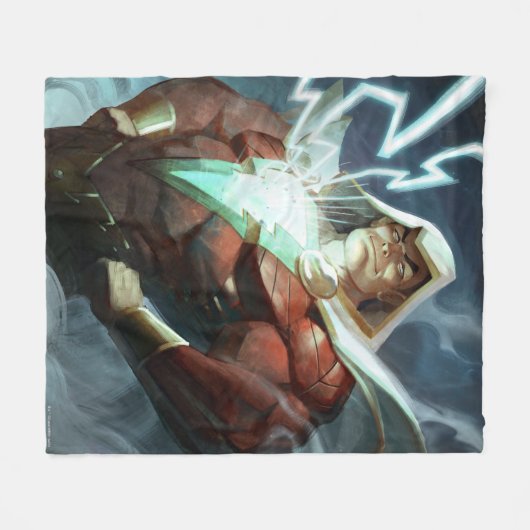 Couverture Polaire Illustration de Shazam en crise infinie (Devant (Horizontal))