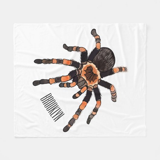 Couverture Polaire Illustration de Tarantula (Devant (Horizontal))