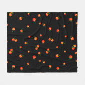 Couverture Polaire Illustration de tomates cerises. Aquarelle transpa (Devant (Horizontal))