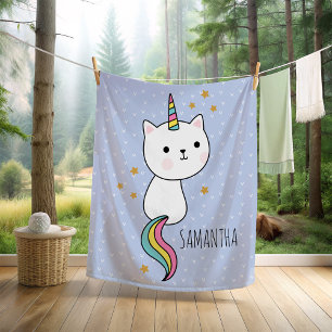 Couverture Polaire Illustration du maïs-grain rose mignon Kawaii