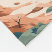 Couverture Polaire Illustration du sentier du parc national Bryce Can (Coin)