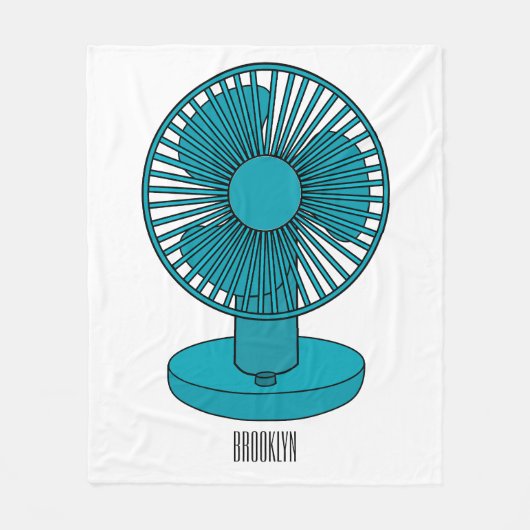 Couverture Polaire Illustration du ventilateur (Devant)