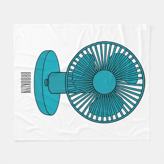Couverture Polaire Illustration du ventilateur (Devant (Horizontal))