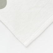 Couverture Polaire Illustration D'Un Bain De Soleil Iguanodon. (Coin)