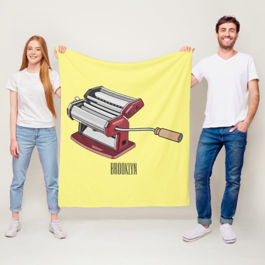 Couverture Polaire Illustration d'un fabricant de pâtes alimentaires (En situation)