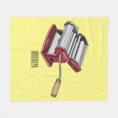 Couverture Polaire Illustration d'un fabricant de pâtes alimentaires (Devant (Horizontal))