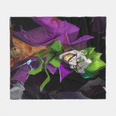 Couverture Polaire Illustration d'un joker en crise infinie (Devant (Horizontal))