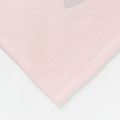 Couverture Polaire Illustration D'Un Raptor Danseur Ballerina. (Coin)