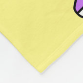 Couverture Polaire Illustration D'Une Infirmière Stegosaurus. (Coin)