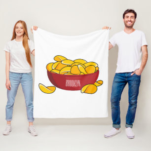 Couverture Polaire Illustration d'une puce de pomme de terre