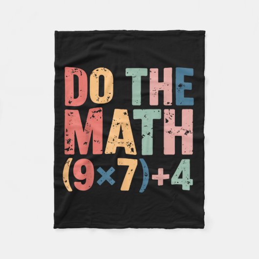Couverture Polaire Illustration Math 67 Mème Six Sept (Devant)