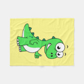 Couverture Polaire Illustration Mignonne Du Tyrannosaurus Rex. 2 (Devant (Horizontal))