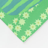 Couverture Polaire Illustration Motif colorée Cactus (Coin)