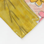 Couverture Polaire Illustration Pip Gerard Moderne Imaginaire Jardin (Coin)