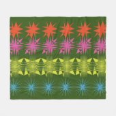 Couverture Polaire Illustration Zigzag (Devant (Horizontal))