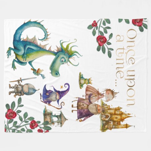 Couverture Polaire Illustrations de contes de fées classiques pour en (Devant (Horizontal))