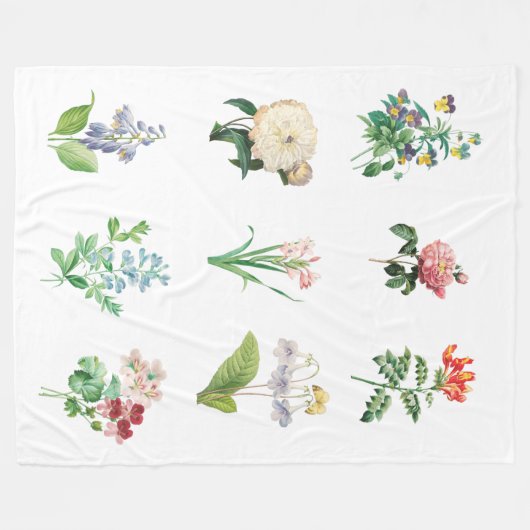 Couverture Polaire Illustrations vintages (Devant (Horizontal))