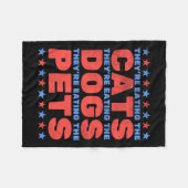 Couverture Polaire Ils mangent les chiens (Devant (Horizontal))