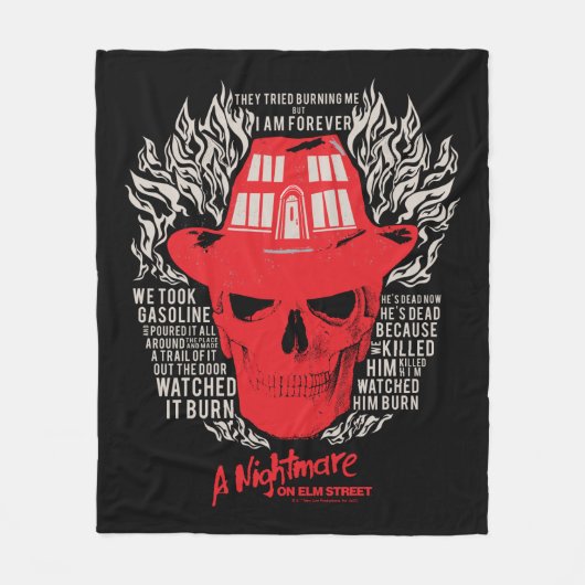 Couverture Polaire Ils Ont Essayé De Me Brûler (Devant)