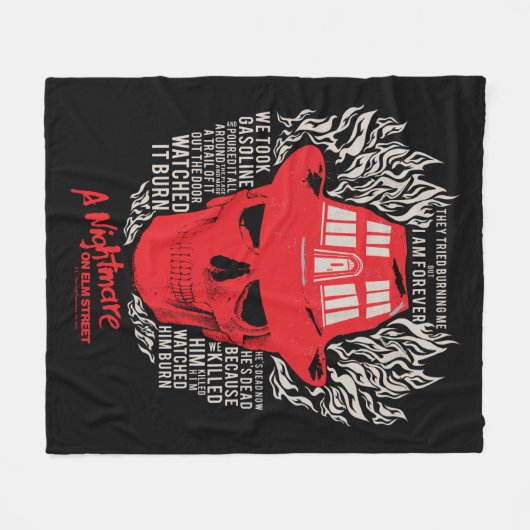 Couverture Polaire Ils Ont Essayé De Me Brûler (Devant (Horizontal))