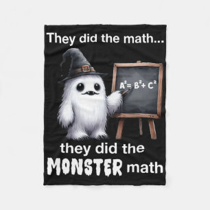 Couverture Polaire Ils Ont Fait Le Math Monster Yeti Funny Halloween