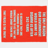 COUVERTURE POLAIRE ILS VEULENT NOUS DÉSARMER (Devant (Horizontal))