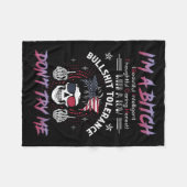 Couverture Polaire I'm A Beautiful Intelligent Thoughtful Caring Hone (Devant (Horizontal))