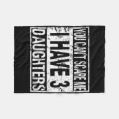 Couverture Polaire I'm Difficult Funny Double Black Diamonds Ski Snow (Devant (Horizontal))