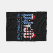 Couverture Polaire I'm Just A Chill Guy Funny Mème Trump Dance 2024 P (Devant (Horizontal))