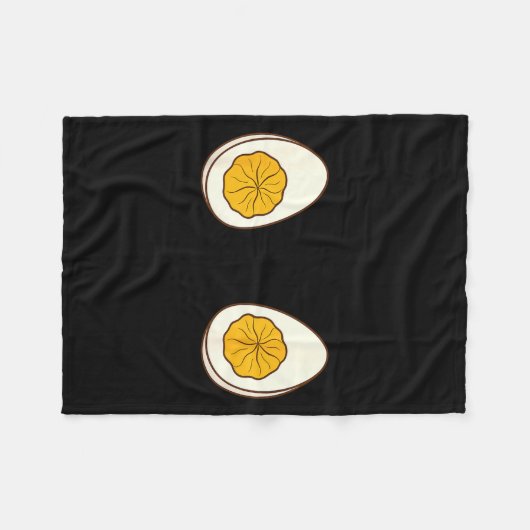 Couverture Polaire I'm Just Here For The Deviled Eggs Funny Couple (Devant (Horizontal))
