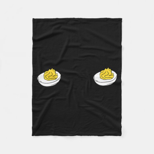 Couverture Polaire I'm Just Here For The Deviled Eggs Funny Couple Ma (Devant)