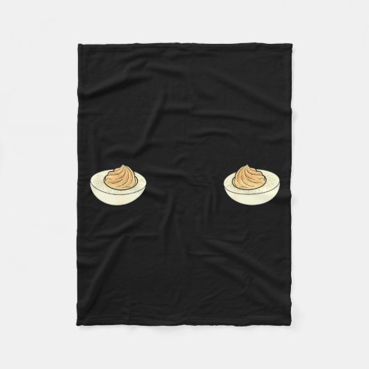 Couverture Polaire I'm Just Here For The Deviled Eggs Funny Couple Ma (Devant)