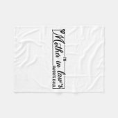 Couverture Polaire I'm My Mother In Law's Favorite Child, Funny Daugh (Devant (Horizontal))