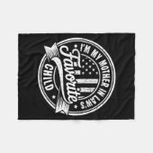 Couverture Polaire I'm My Mother In Law's Favorite Child Funny Parent (Devant (Horizontal))