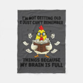 Couverture Polaire I'm Not Getting Old I Just Can't Remember Things B (Devant)