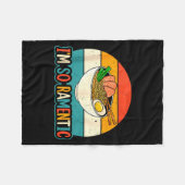 Couverture Polaire I'm So Ramentic - Matching Couple Ramen Noodles Lo (Devant (Horizontal))