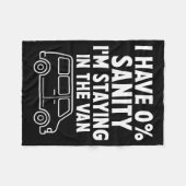 Couverture Polaire I'm Staying In Tha Van Phasmophobia Funny Gamer Me (Devant (Horizontal))